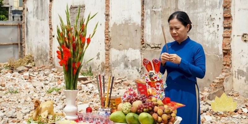 Bài văn khấn động thổ xây nhà chuẩn dễ đọc