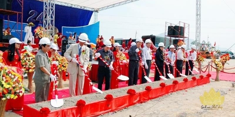Các bước tiến hành nghi lễ khởi công xây dựng