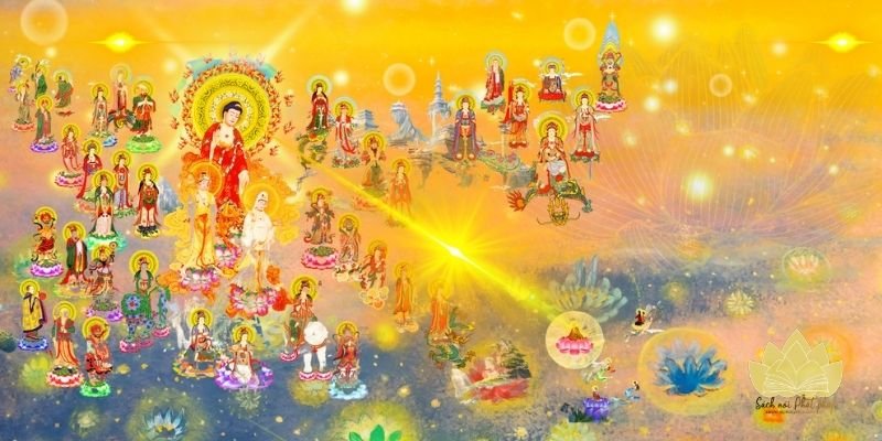 Chủ đề niệm Phật, buông xả và hướng về Cực Lạc