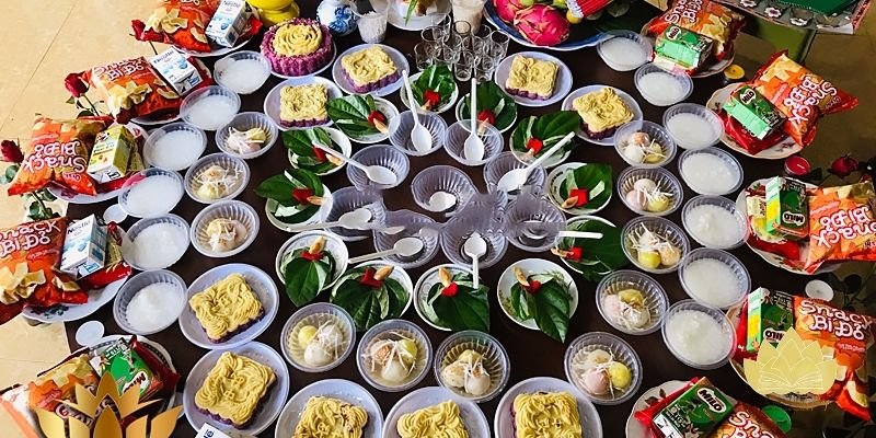 Chuẩn bị lễ vật đầy tháng trang nghiêm đúng phong tục
