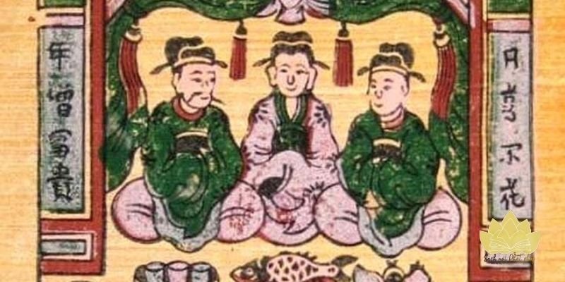 Hình ảnh biểu trưng vị thần giữ đất và nhà cửa