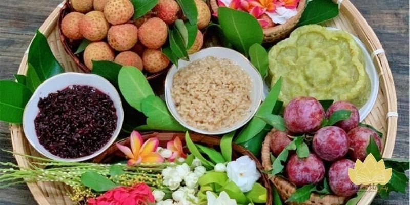 Lễ vật truyền thống cúng tổ tiên dịp tết đoan ngọ